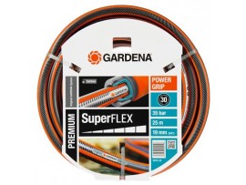 Hadice SuperFLEX Premium, 19 mm (3/4"), s profilem Power Grip, 25 m, GARDENA