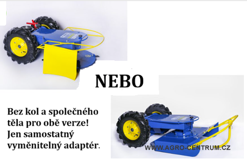 RKT-70 UNI Vyžínač / Mulčovač samotný adaptér